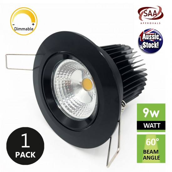 Black shop cob led